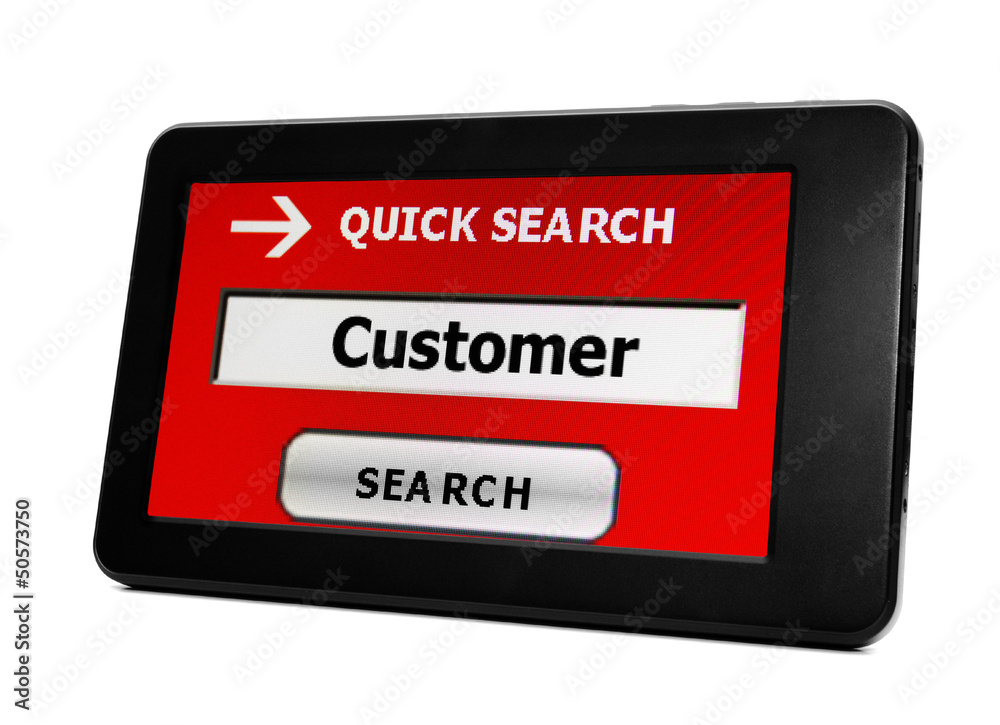Customer search Customer search