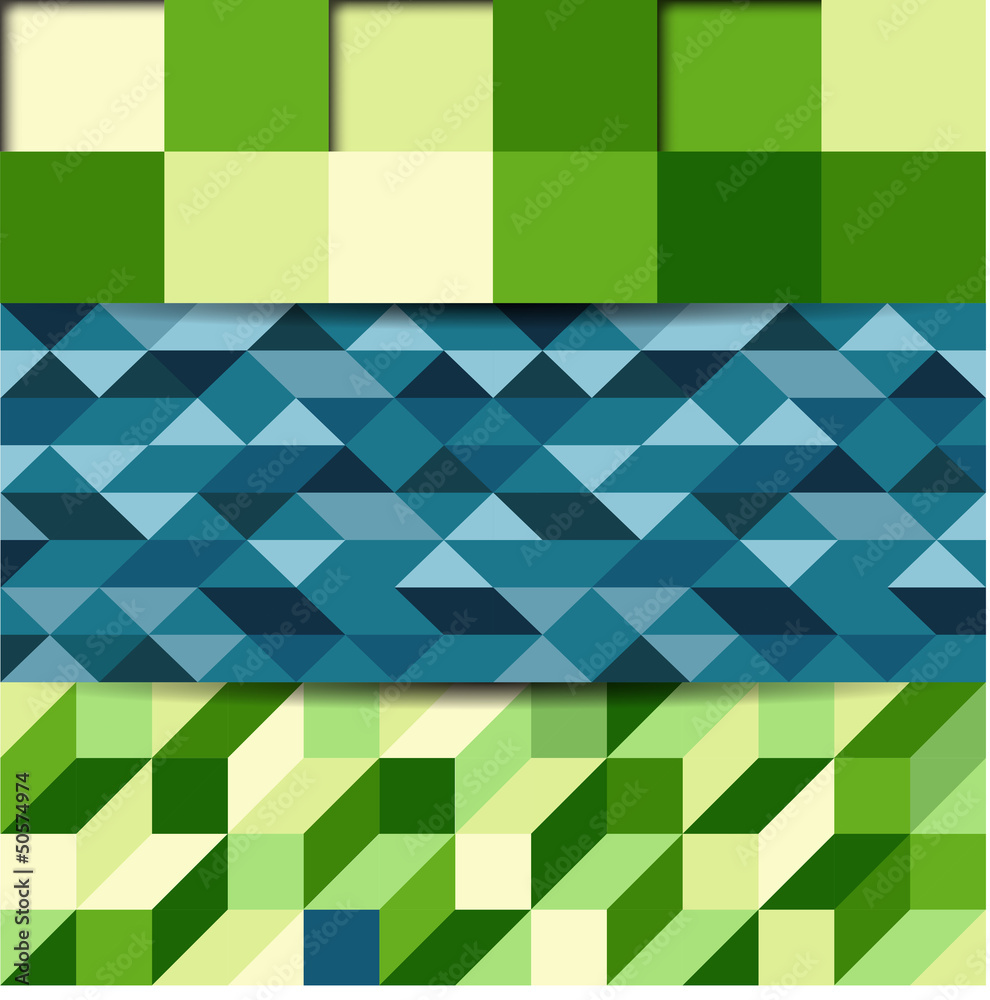 Abstrakte geometrische Gestaltung Abstrakte geometrische Gestaltung