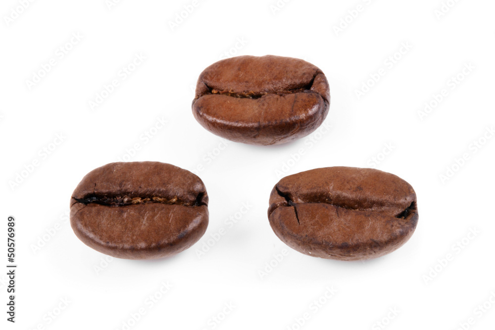 Three coffee beans Three coffee beans