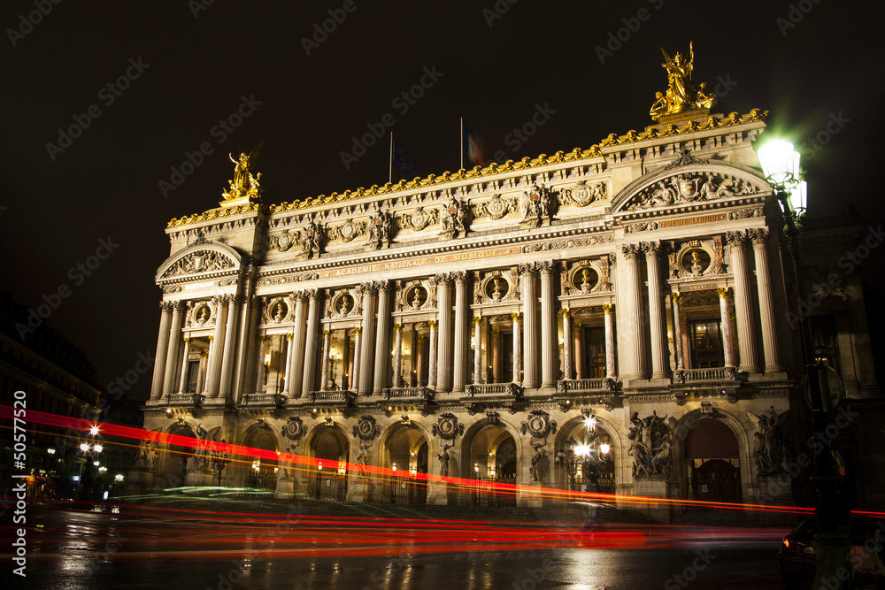 Opera Parigi di notte