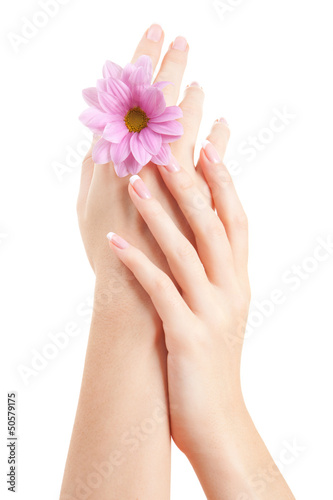care for sensuality woman hands