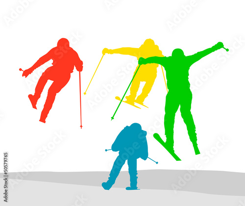 Skicross bunt