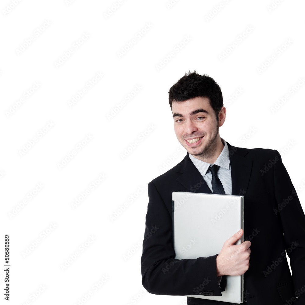 business man with notebook business man with notebook