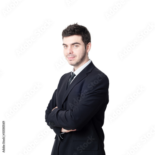 portrait of elegant businessman