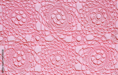 Pink lace