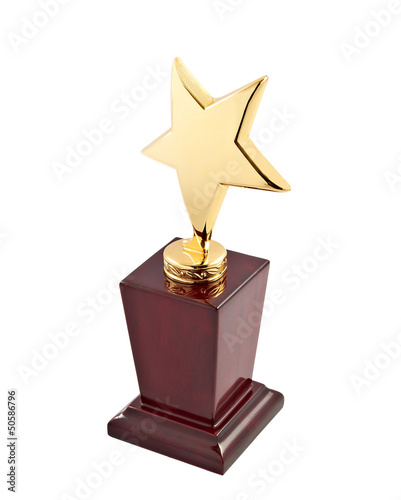 Gold star award