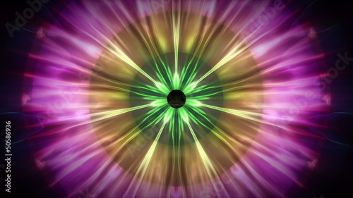 Eeris - Colorful Kaleidoscopic Video Background Loop