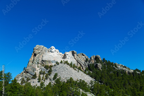Obraz na płótnie Mount Rushmore monument in South Dakota w salonie