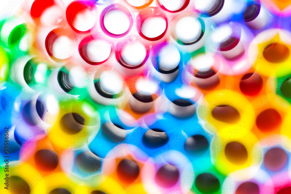 Abstract background of cocktail straws Abstract background of cocktail straws