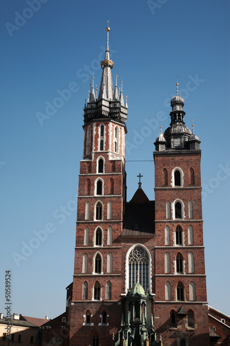 Mariacki church in Krakow