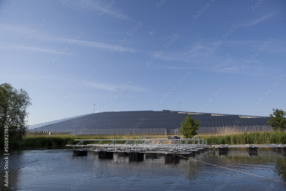 Obraz premium Solaranlage