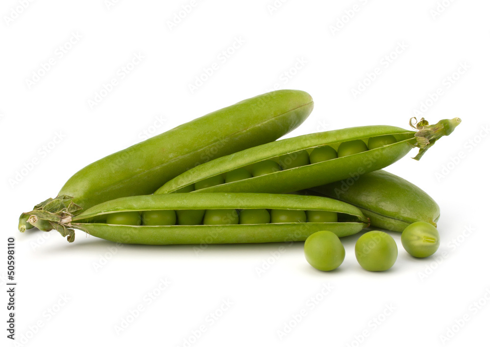 Fresh green pea pod Fresh green pea pod