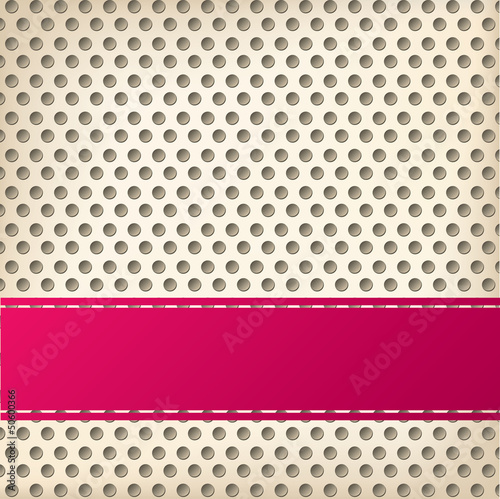 Dotted background design with 3d effect