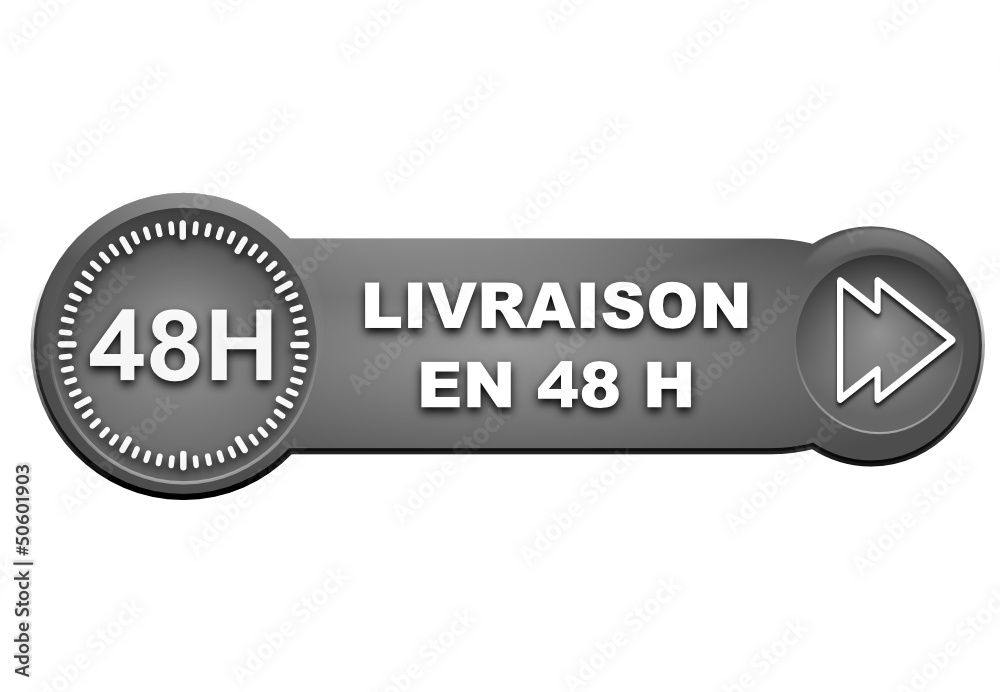 livraison 48 heures sur bouton gris livraison 48 heures sur bouton gris