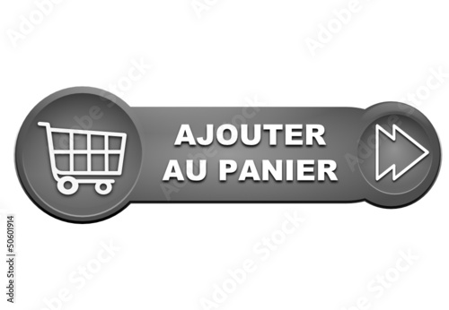 ajouter au panier sur bouton gris