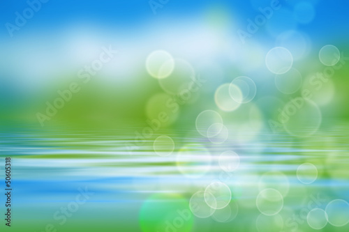 nature background with wate...