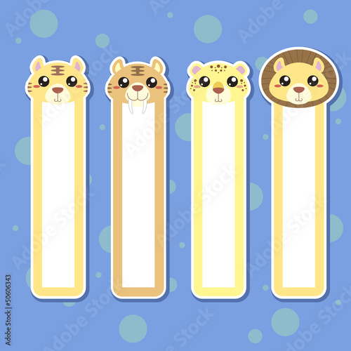animal bookmark-02