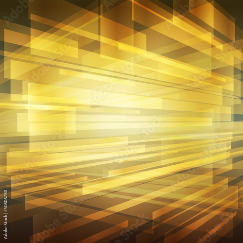 Gold abstract metal background vector
