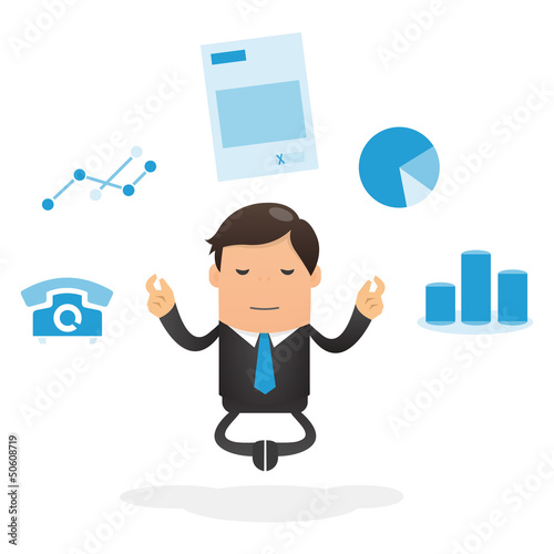 Business Ma CEO - Stressfrei im Yogasitz