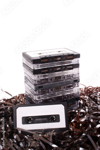 Audio cassettes and mess