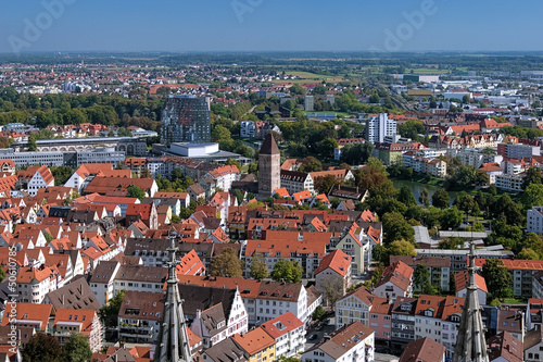 View on Ulm from Ulm Minster, Germany © Mikhail Markovskiy