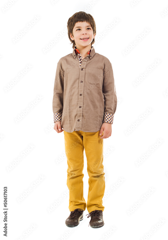 Fototapeta premium Portrait Of Happy Boy