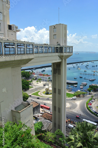 Salvador Da Bahia's Aufzug zur Oberstadt