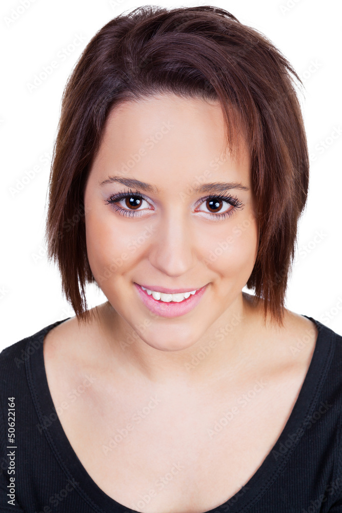 Portrait einer hübschen südländischen Frau Portrait einer hübschen südländischen Frau