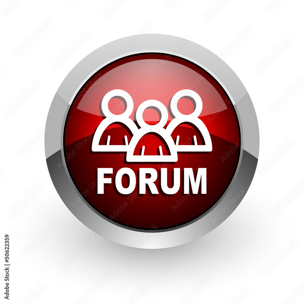 forum red circle web glossy icon forum red circle web glossy icon