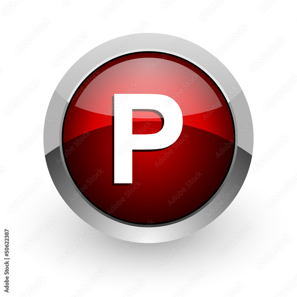 park red circle web glossy icon park red circle web glossy icon