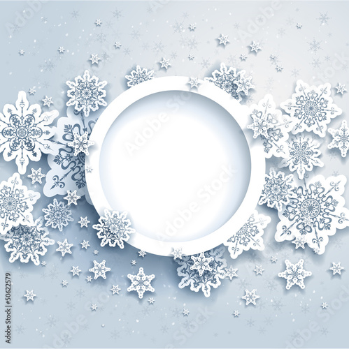 Abstract winter design