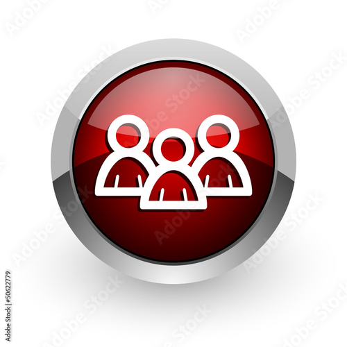 Free Download forum red circle web glossy icon - GFXLoad