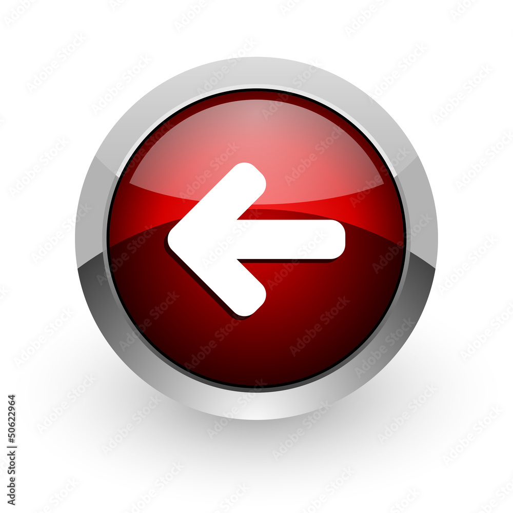 arrow left red circle web glossy icon arrow left red circle web glossy icon
