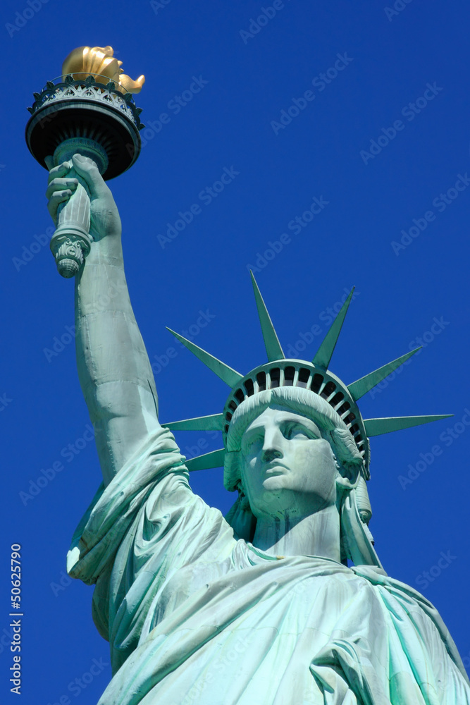 Fototapeta premium Statue of Liberty close-up