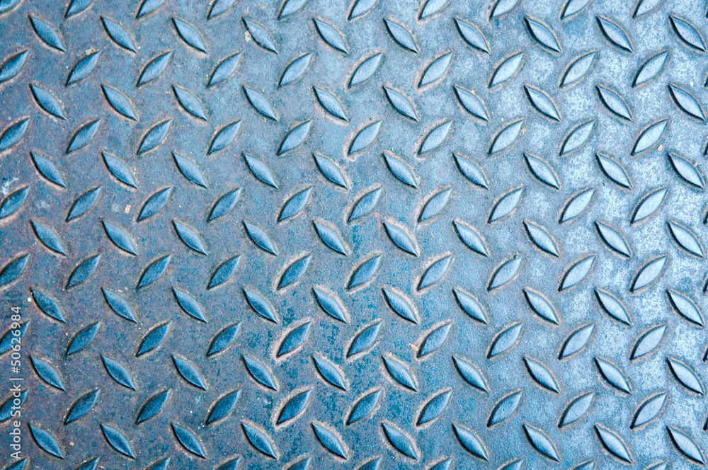 Old diamon plate metal background Old diamon plate metal background