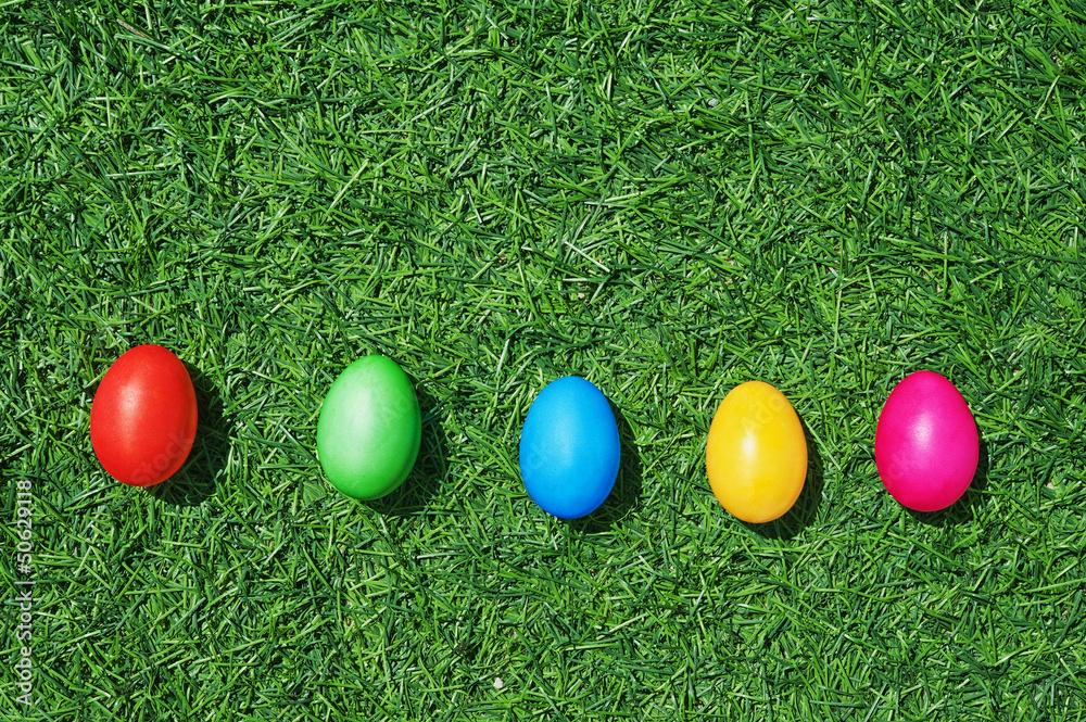 multicolored easter eggs multicolored easter eggs