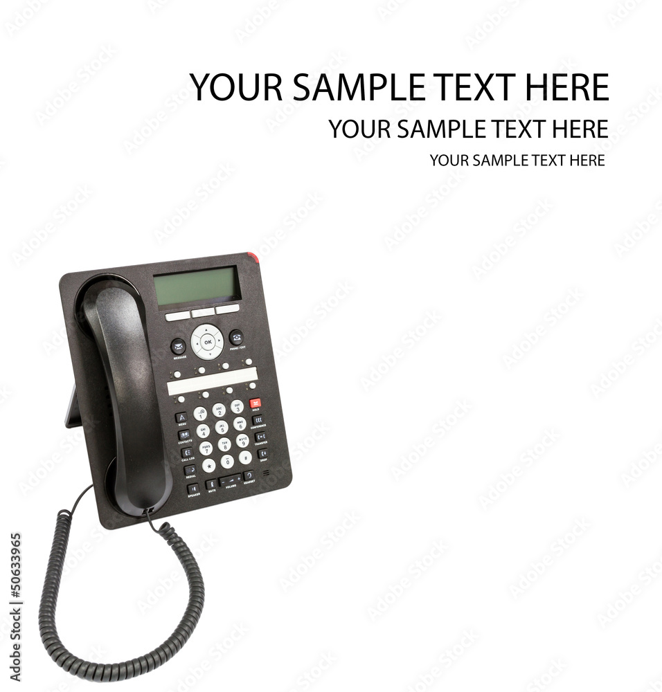 Phone isolated on white. Modern phone Phone isolated on white. Modern phone