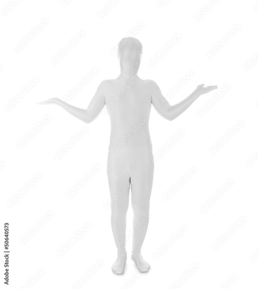 Zentai –Morphsuit – Arme ausbreiten Zentai –Morphsuit – Arme ausbreiten