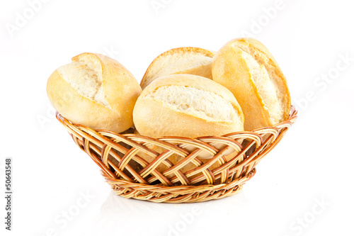 Bread on a white background. delicious buns  isolated on white