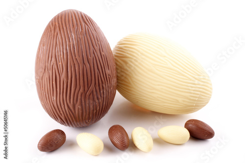 Fotografi Brown and White chocolates