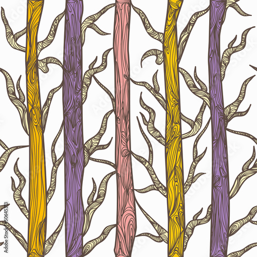 Texture with tress