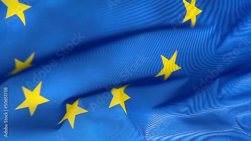 Fragment of European Union flag