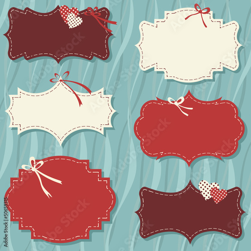 vintage labels for christma...
