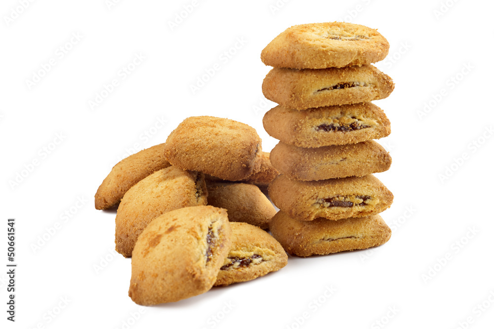 Fototapeta premium Figs pastry biscuits