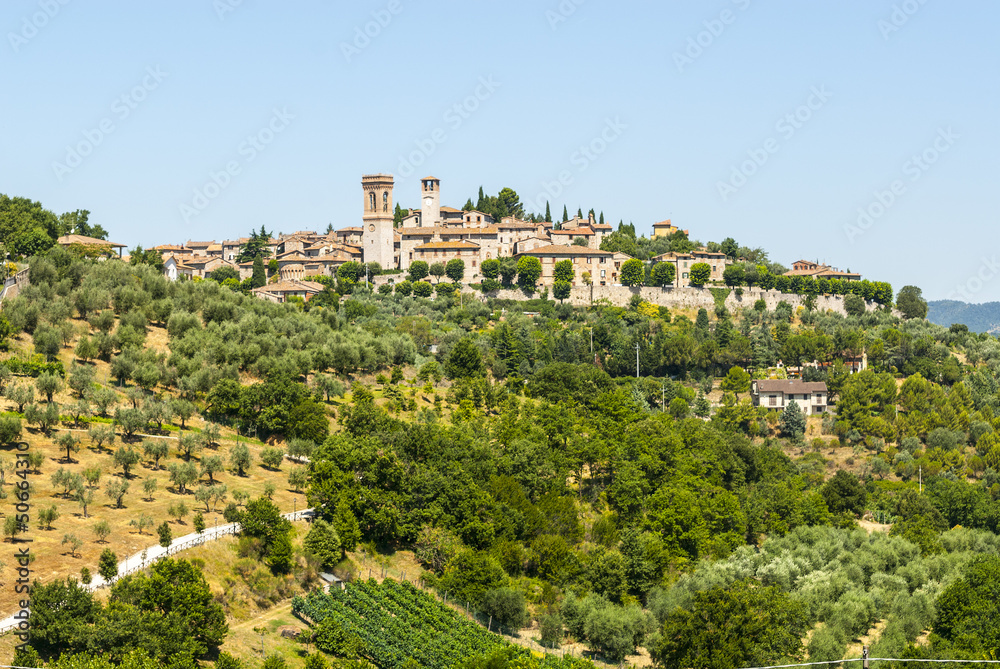 Corciano (Italy) - Panoramic view