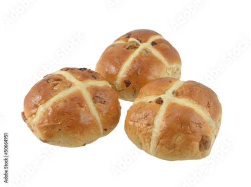 Three Easter Buns