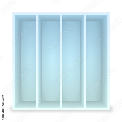 regal hoch blau 1