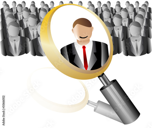 search Employee Icon for Recruitment Agency