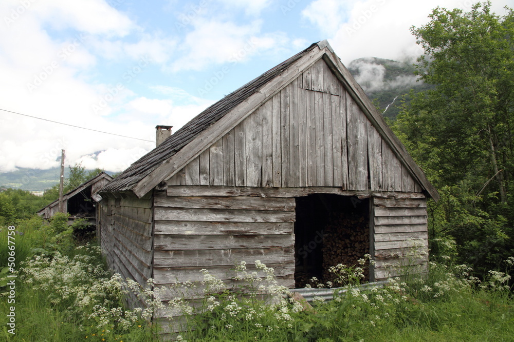 Rural architecture in Oldendalen valley, Stryn, Norway. Rural architecture in Oldendalen valley, Stryn, Norway.