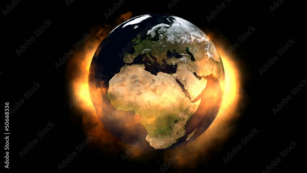 Rotating Earth Animation